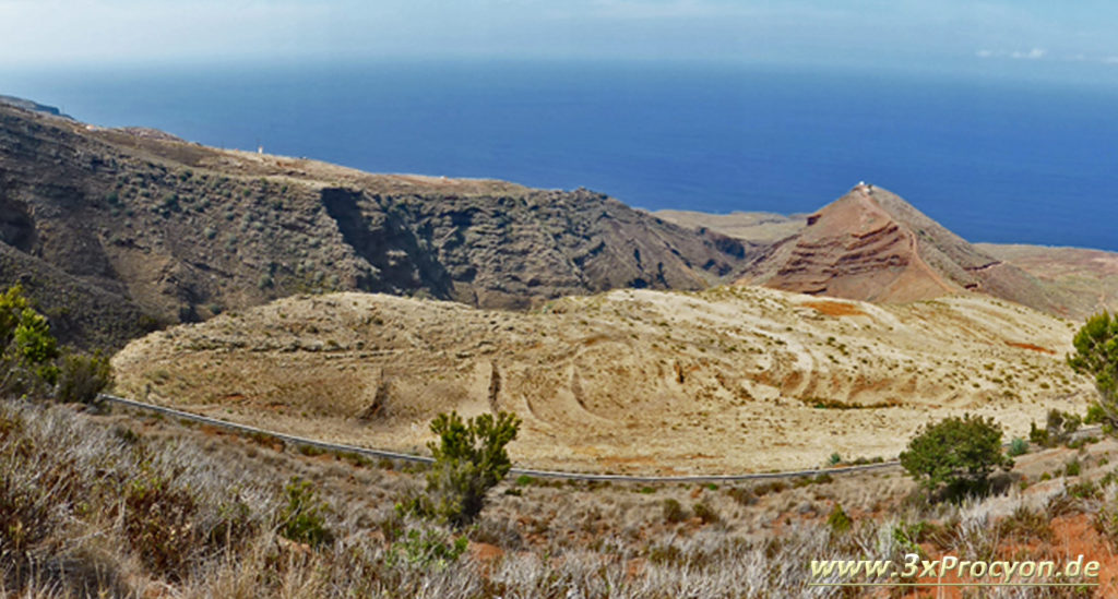 El Lomito y la Montaña de la Centinela de Garafía, La Palma.
